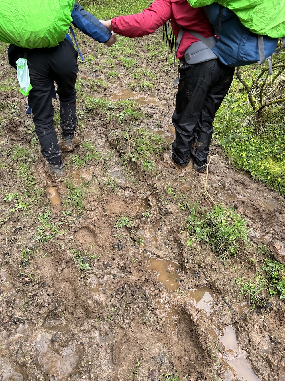 Stuck in the mud! Barr Beacon School