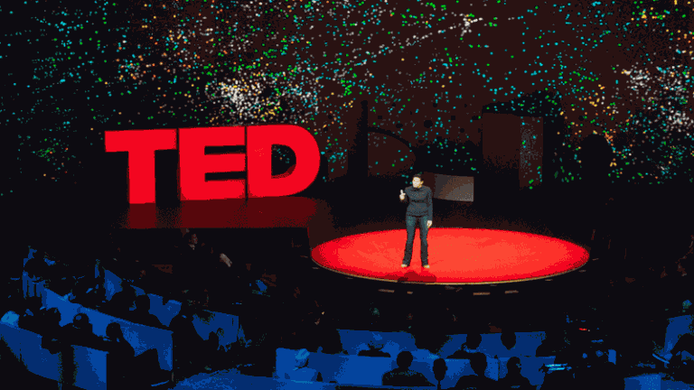 TEDSpeakeronstage