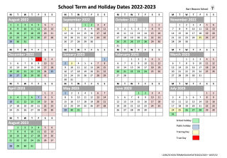 Calendar - Barr Beacon School