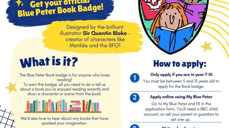 Blue Peter Badge - Matrix approved